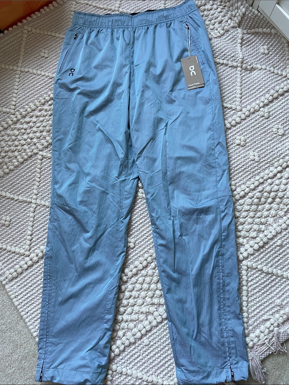 NWT On Running On Cloud Women’s Tennis Court Pants Geyser Size M